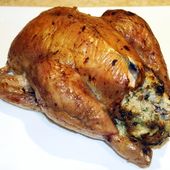 Chapon de Noël farci - Les recettes de Virginie