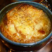 Soupe à l'oignon - Les recettes de Virginie