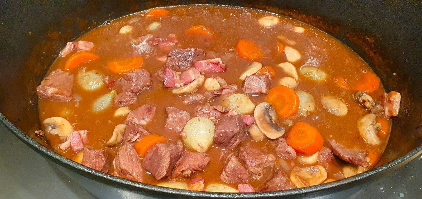 Boeuf bourguignon...si bon