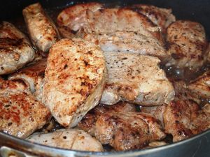 Filets mignons sauce au poivre vert