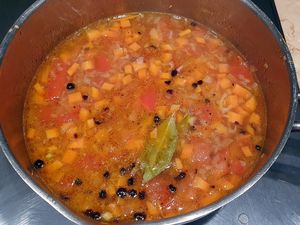 Côtelettes de porc sauce au gin