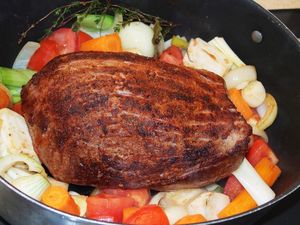 Rôti de boeuf braisé à ma façon