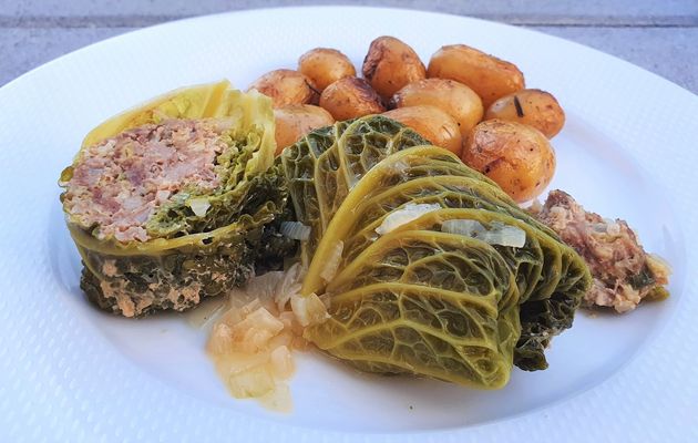 Feuilles de chou farcies