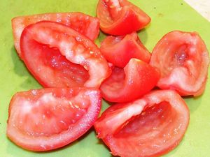 Salade tiède aux aubergines