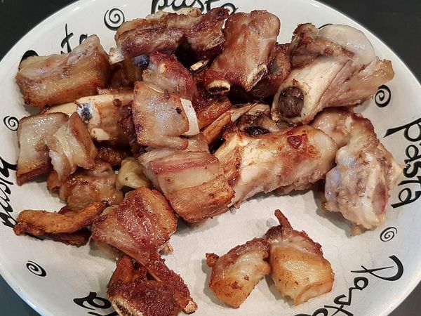 Gigot d'agneau cuit en basse température