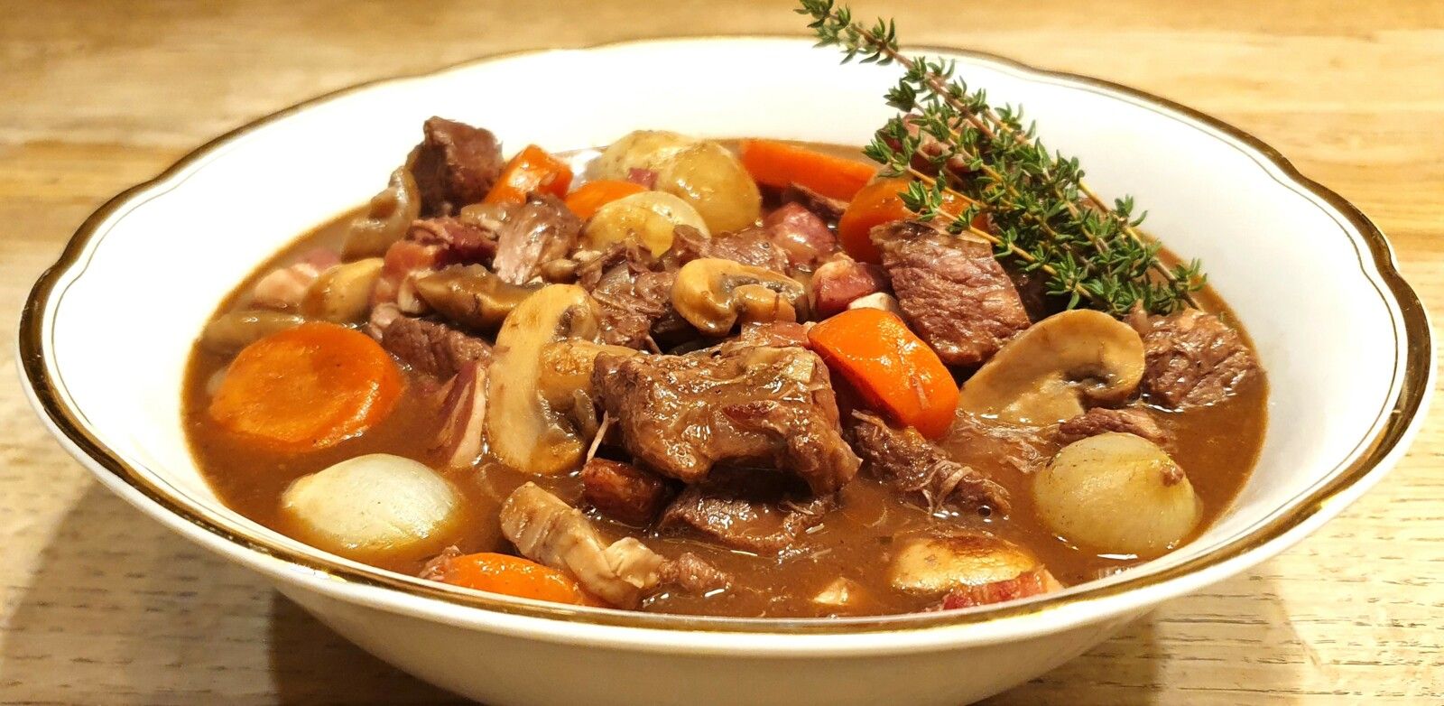 Boeuf bourguignon...si bon