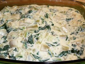 Côtes de bettes en gratin