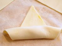 Croissants au jambon