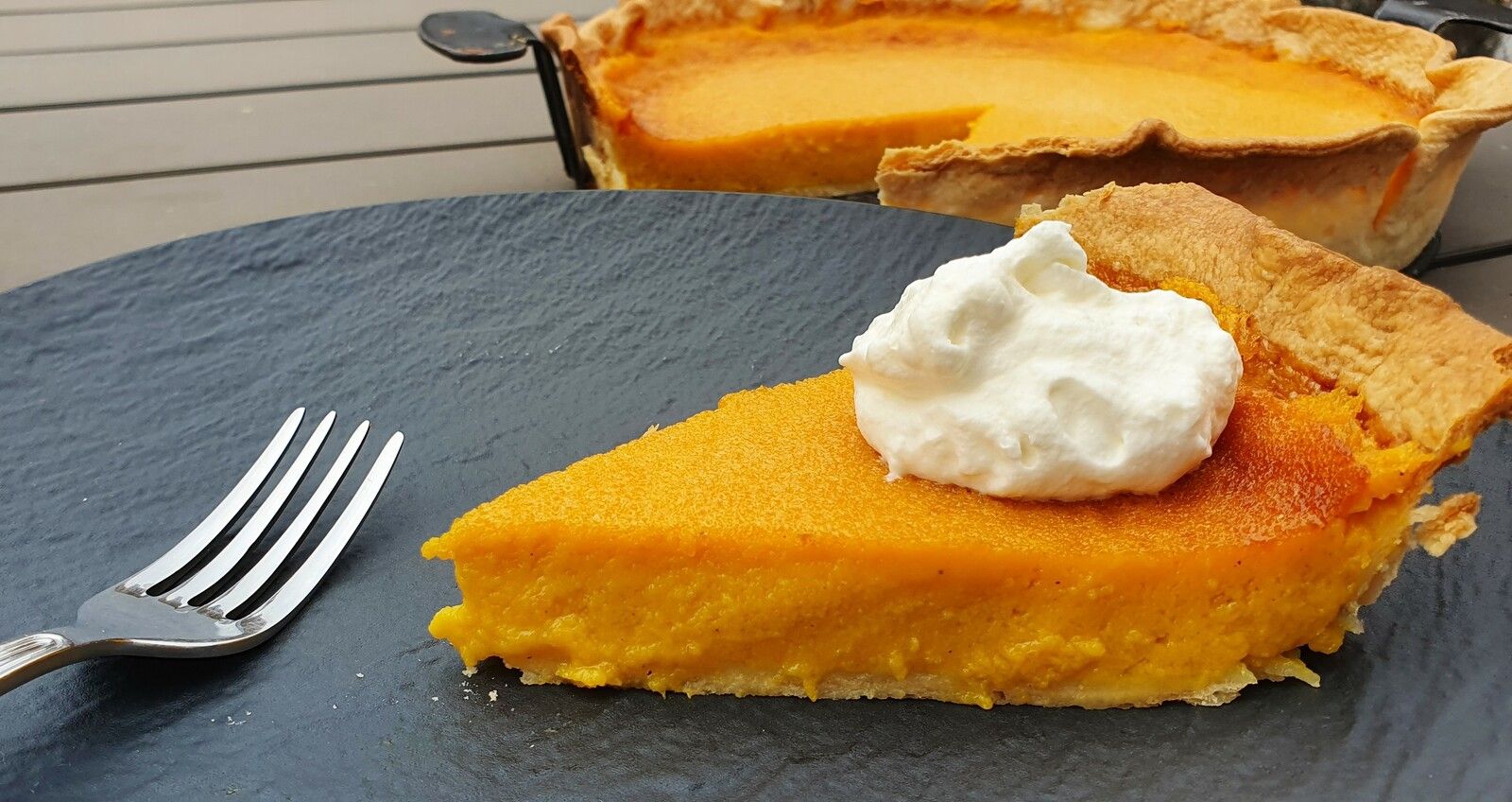Tarte à la citrouille ou &quot;Pumpkin pie&quot;