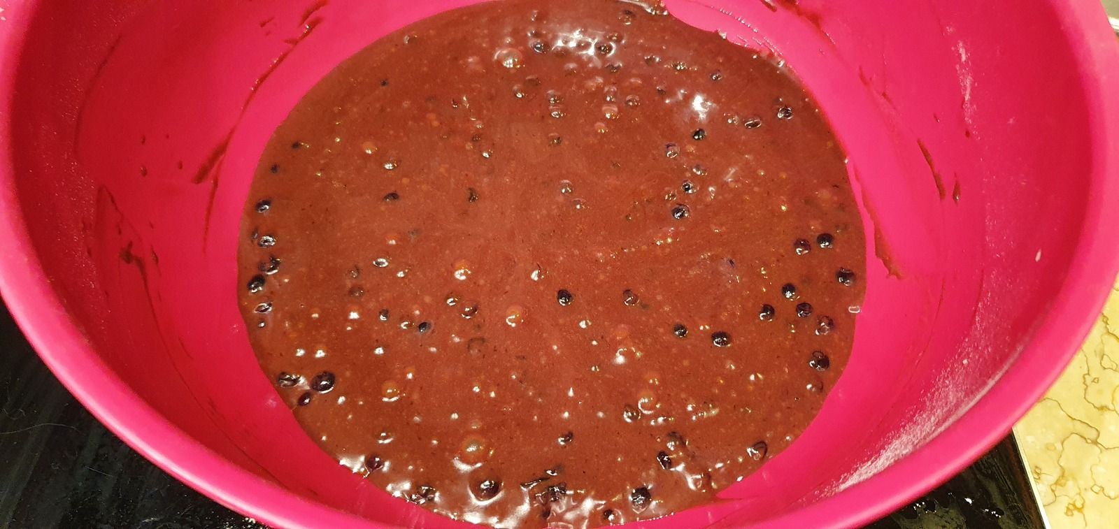 Brownies au chocolat et aux myrtilles