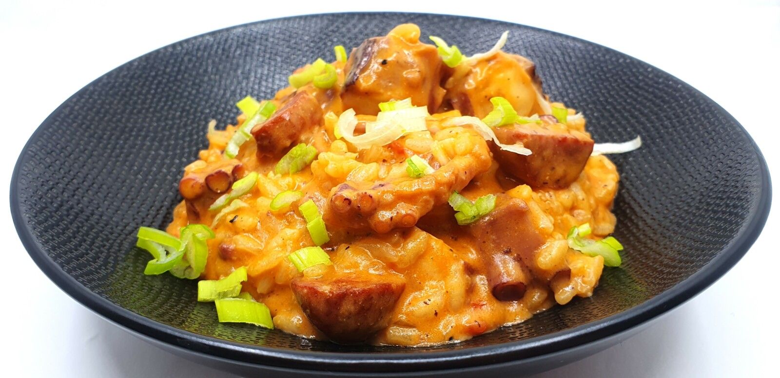 Risotto au poulpe et chorizo