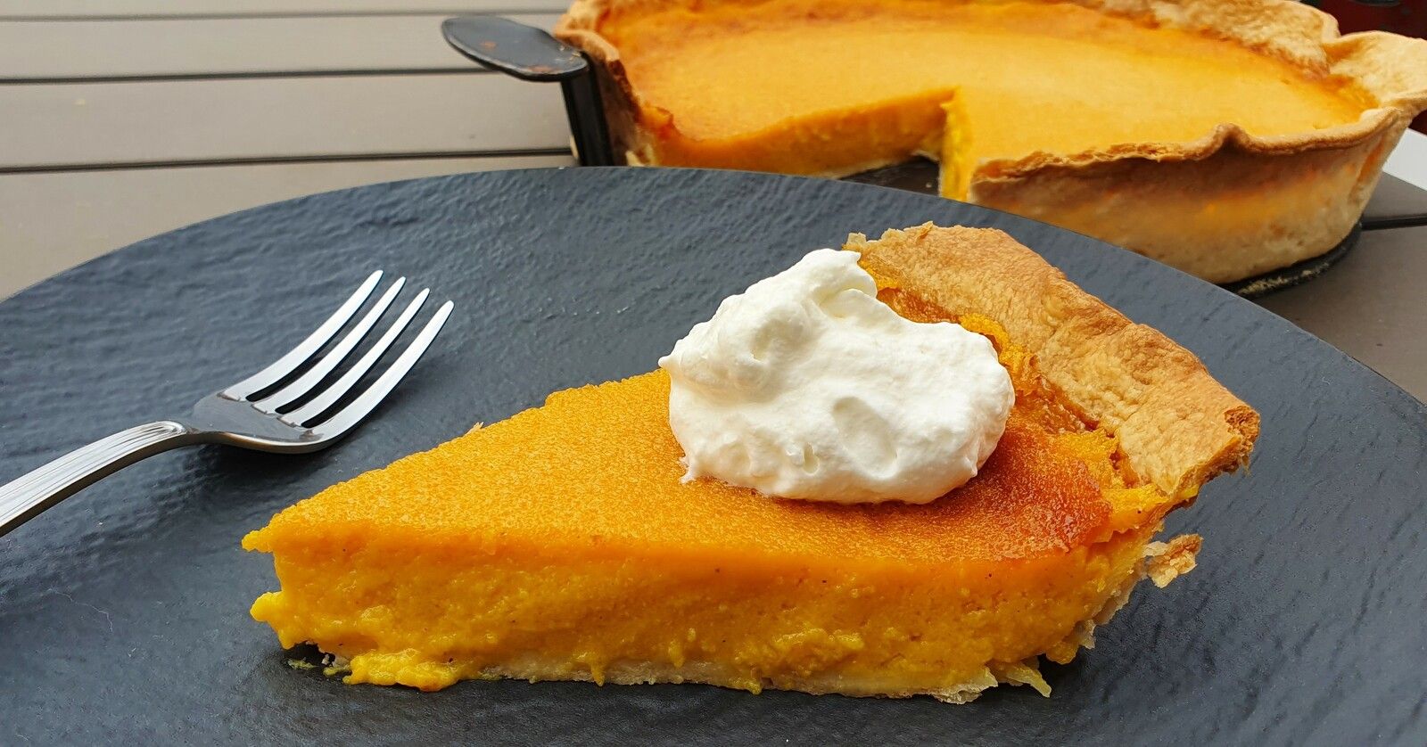 Tarte à la citrouille ou &quot;Pumpkin pie&quot;