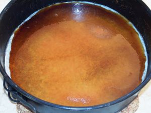 Quatre-quarts aux pommes façon Tatin