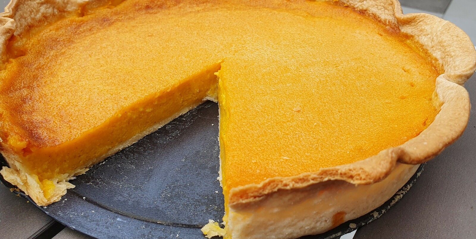 Tarte à la citrouille ou &quot;Pumpkin pie&quot;