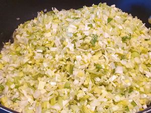 Fondue de poireaux