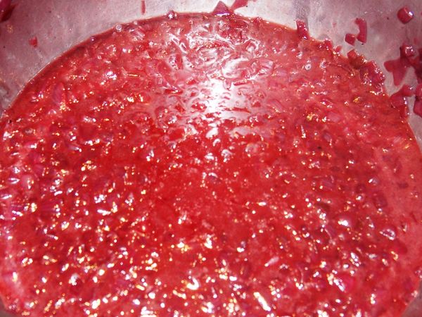 Sauce au vin rouge et échalotes