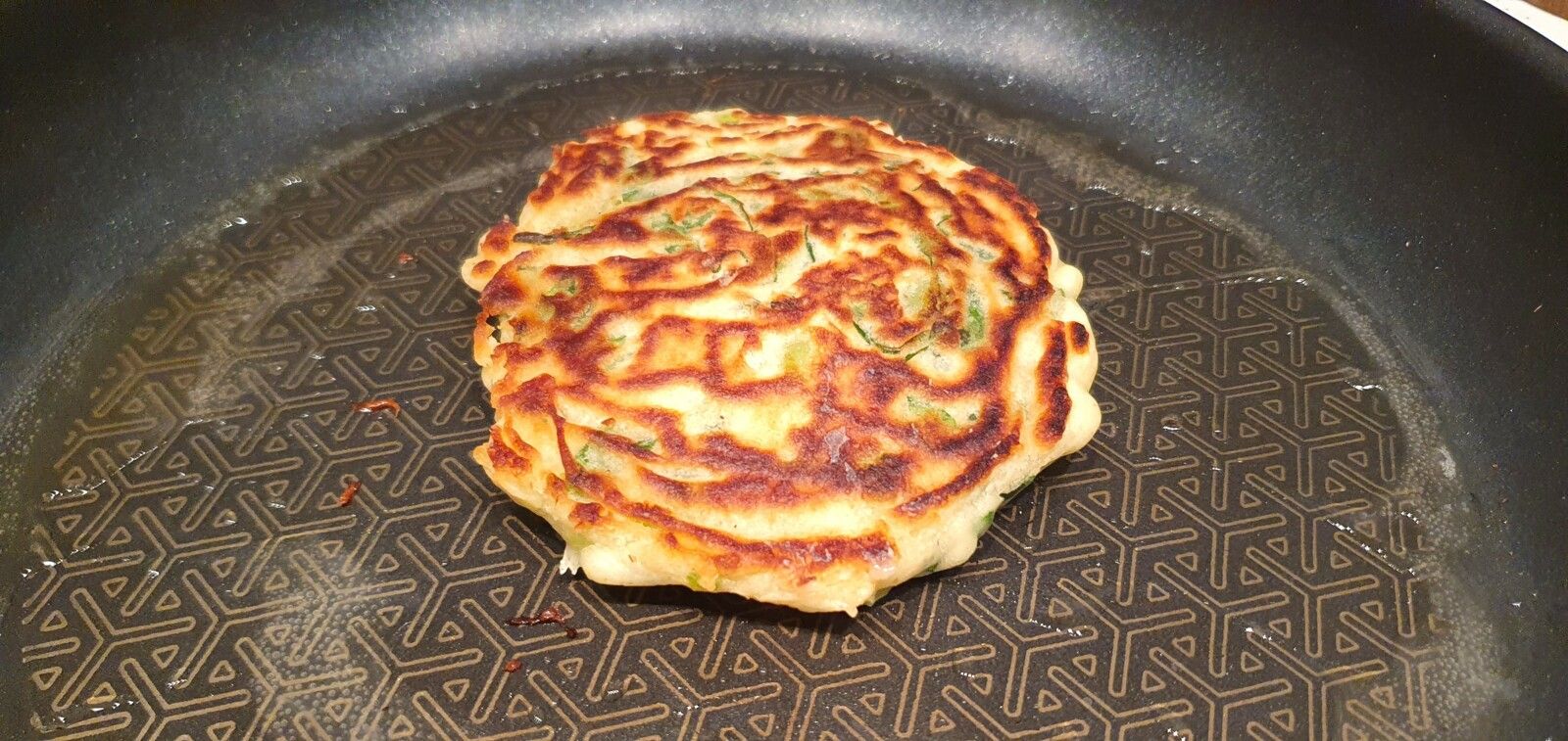 Pancakes de pak choï