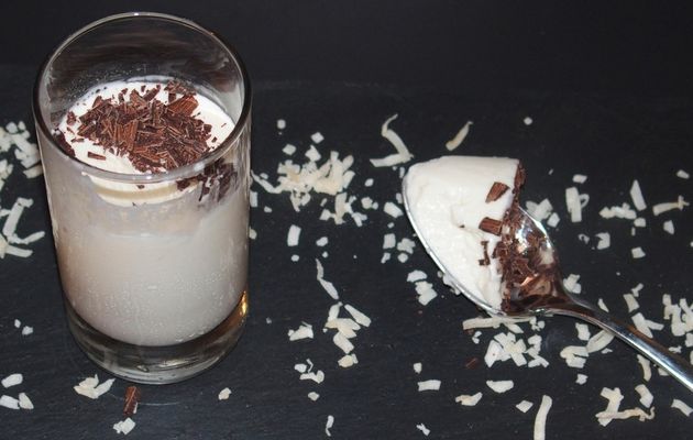 Panna cotta à la noix de coco