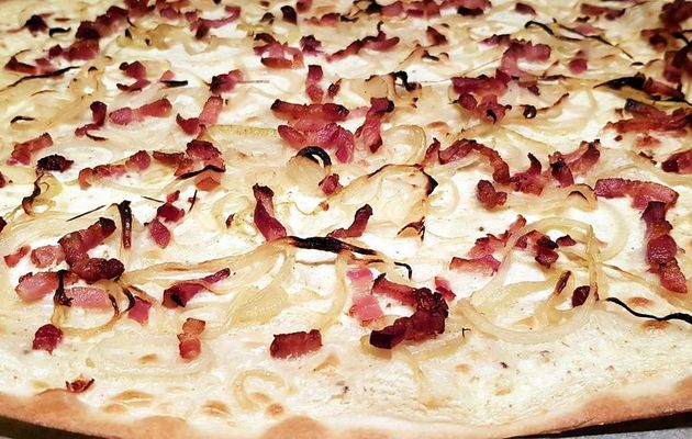 Flammekueche ou tarte flambée