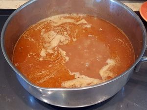 Gigot d'agneau cuit en basse température