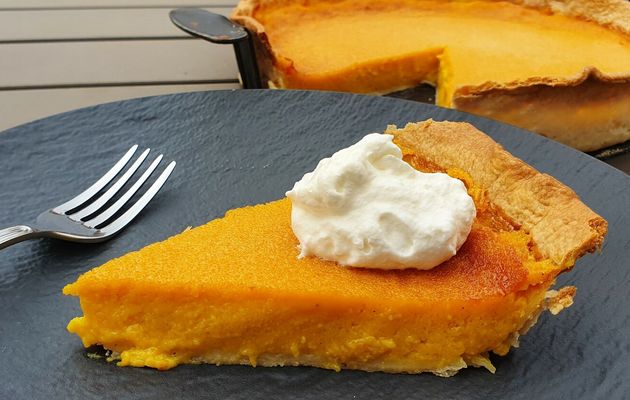 Tarte à la citrouille ou "Pumpkin pie"