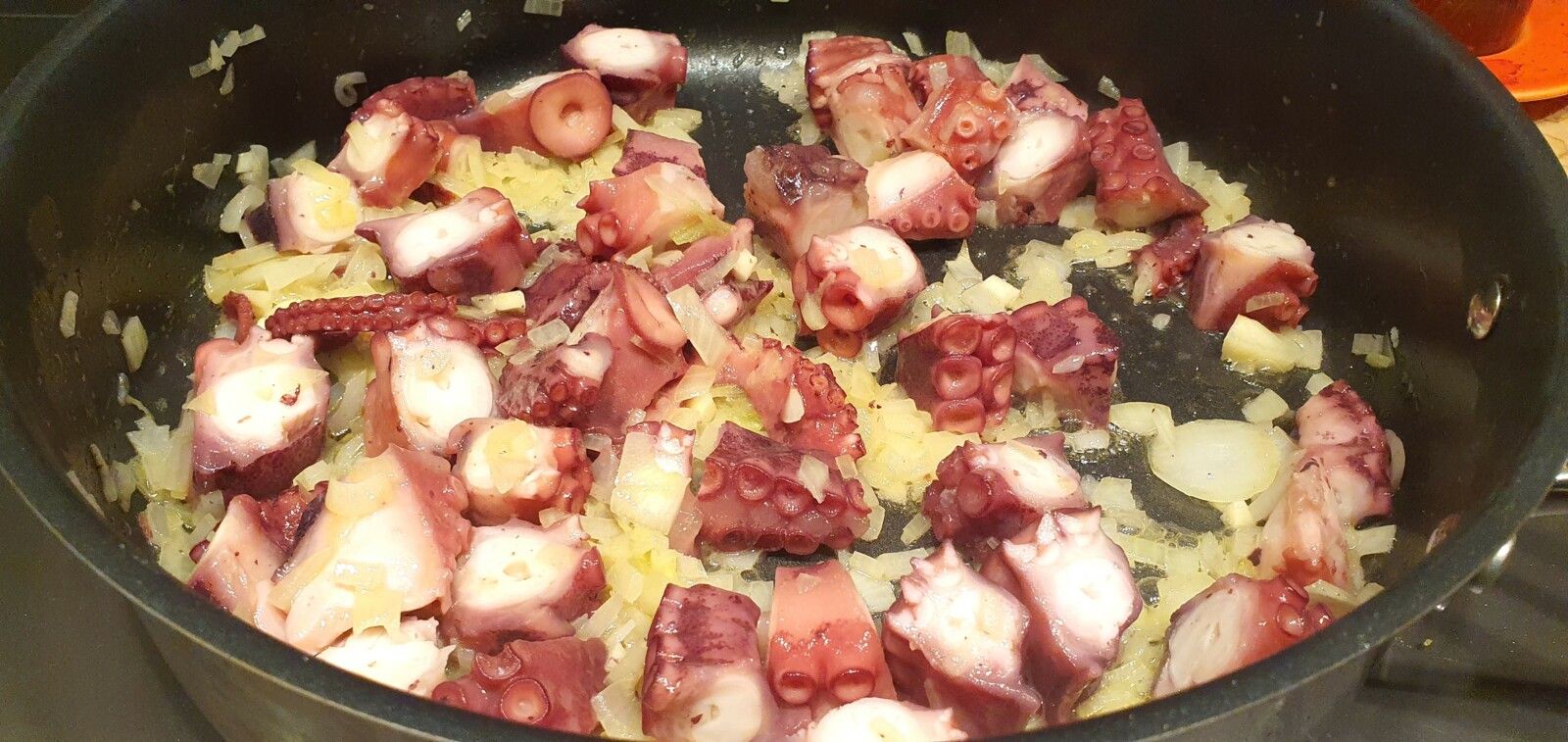 Risotto au poulpe et chorizo